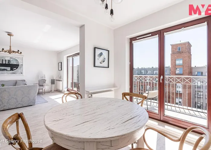 公寓 Mye - Art Gallery Penthouse 罗兹